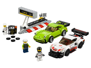 Porsche 911 RSR + 911 Turbo, 75888-1 Building Kit LEGO®   