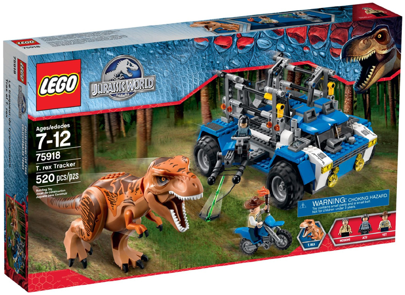 T rex lego set jurassic world hotsell