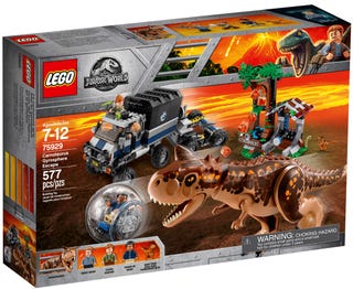 Carnotaurus Gyrosphere Escape, 75929 Building Kit LEGO®   