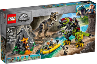 T. rex vs Dino-Mech Battle, 75938 Building Kit LEGO®   
