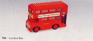 London Bus, 760-2 Building Kit LEGO®   