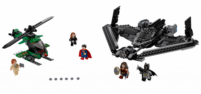 Heroes of Justice: Sky High Battle, 76046-1