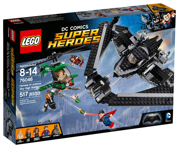 Heroes of Justice: Sky High Battle, 76046-1