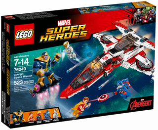 Avenjet Space Mission, 76049 Building Kit LEGO®   