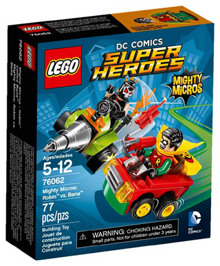 Mighty Micros: Robin vs. Bane, 76062 Building Kit LEGO®   