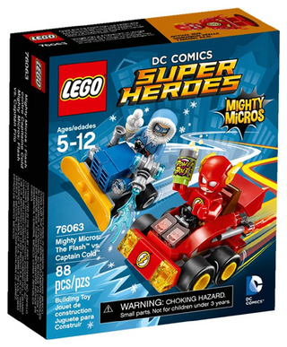 Mighty Micros: The Flash vs. Captain Cold, 76063 Building Kit LEGO®   