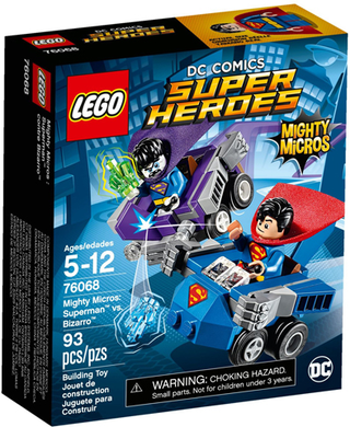 Mighty Micros: Superman vs. Bizarro, 76068 Building Kit LEGO®   