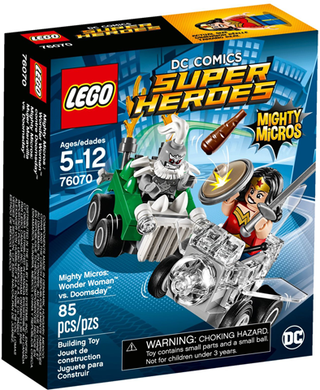 Mighty Micros: Wonder Woman vs. Doomsday, 76070 Building Kit LEGO®   