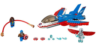 Captain America Jet Pursuit, 76076 Building Kit LEGO®   