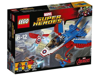 Captain America Jet Pursuit, 76076 Building Kit LEGO®   