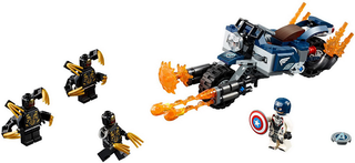 Captain America: Outriders Attack, 76123-1 Building Kit LEGO®   