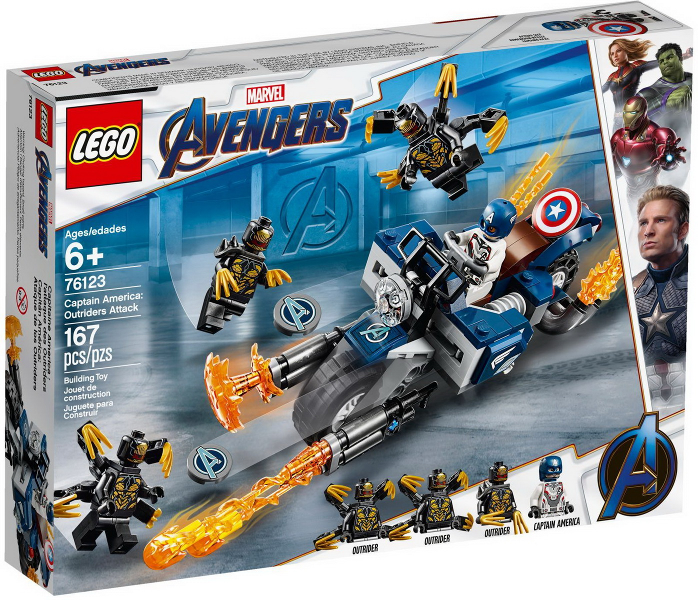 Captain America Outriders Attack 76123 1 United Brick Co