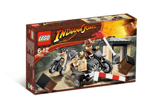 Indiana Jones Motorcycle Chase, 7620 Building Kit LEGO®   