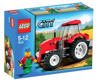 Tractor, 7634-1 Building Kit Lego®   