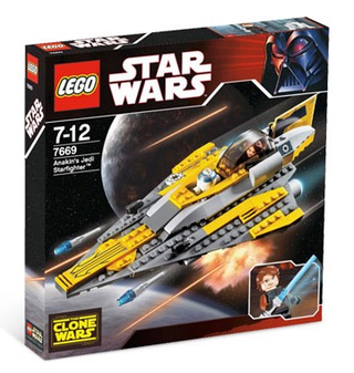 Anakin's Jedi Starfighter, 7669-1 Building Kit LEGO®   