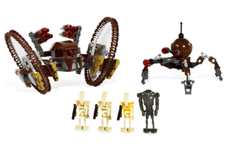Hailfire Droid & Spider Droid, 7670 Building Kit LEGO®   