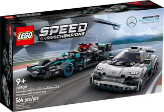 Mercedes-AMG F1 W12 E Performance & Mercedes-AMG Project One, 76909-1 Building Kit LEGO®   