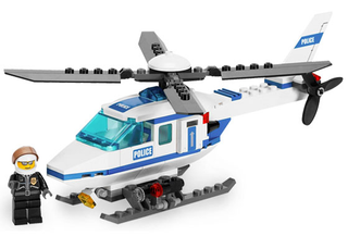 Police Helicopter, 7741-1 Building Kit LEGO®   