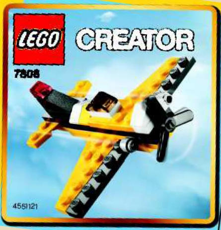 Lego yellow deals airplane