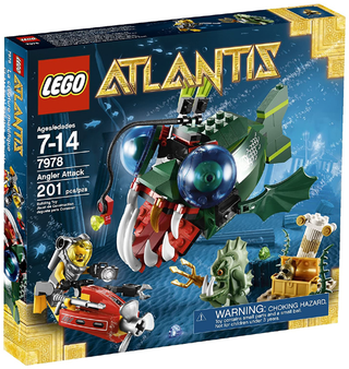 Angler Attack, 7978 Building Kit LEGO®   