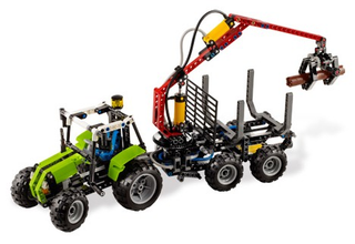 Tractor with Log Loader, 8049 Building Kit LEGO®   