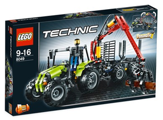 Tractor with Log Loader, 8049 Building Kit LEGO®   