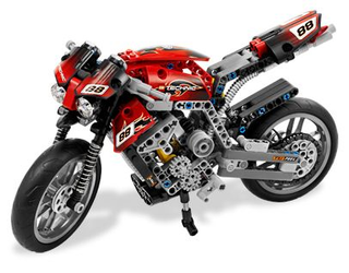Motorbike, 8051-1 Building Kit LEGO®   
