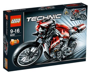 Motorbike, 8051-1 Building Kit LEGO®   