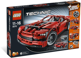 Super Car, 8070-1 Building Kit LEGO®   