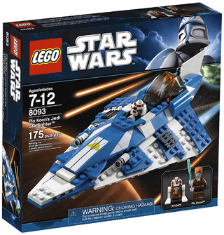 Plo Koon's Jedi Starfighter, 8093-1 Building Kit LEGO®   