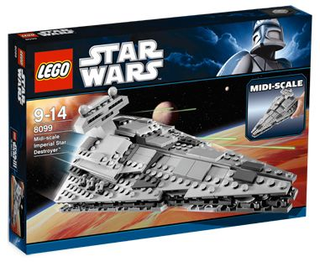 Midi-Scale Imperial Star Destroyer, 8099 Building Kit LEGO®   