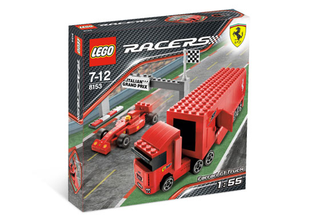 Ferrari F1 Truck 1:55, 8153 Building Kit LEGO®   