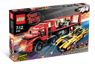 Cruncher Block & Racer X, 8160 Building Kit LEGO®   