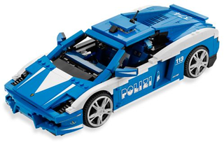 Lamborghini Gallardo LP 560-4 Polizia, 8214 Building Kit LEGO®   