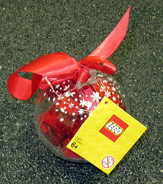 Holiday Ornament with Red Bricks (Bauble) 853344 Building Kit LEGO®   