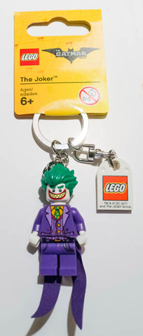 The Joker with Green Hair Key Chain, 853633 Building Kit LEGO®   