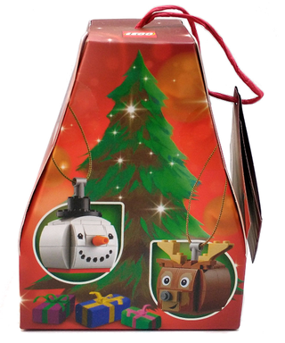 Snowman and Reindeer Ornament, 854050 Building Kit LEGO®   