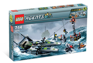 Mission 4: Speedboat Rescue, 8633 Building Kit LEGO®   