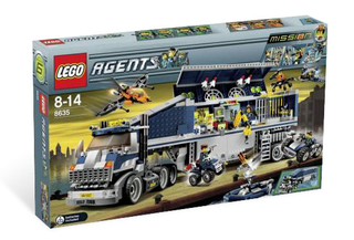 Mission 6: Mobile Command Center, 8635 Building Kit LEGO®   