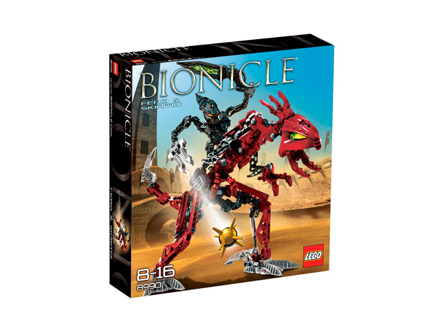 Bionicle fero and skirmix hotsell