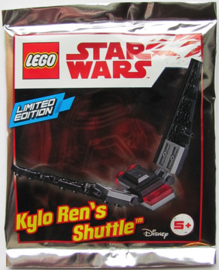 Kylo Ren's Shuttle - Mini foil pack, 911831 Building Kit LEGO®   