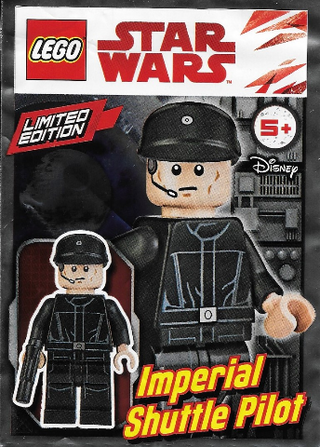 Imperial Shuttle Pilot foil pack, 911832 Building Kit LEGO®   
