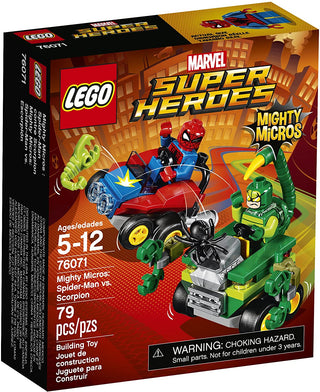 Mighty Micros: Spider-Man vs. Scorpion, 76071 Building Kit LEGO®   