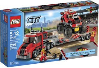 Monster Truck Transporter, 60027 Building Kit LEGO®   