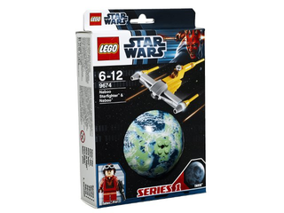 Naboo Starfighter & Naboo, 9674 Building Kit LEGO®   