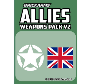 BRICKARMS ALLIES WEAPONS PACK V2 Accessories Brickarms   