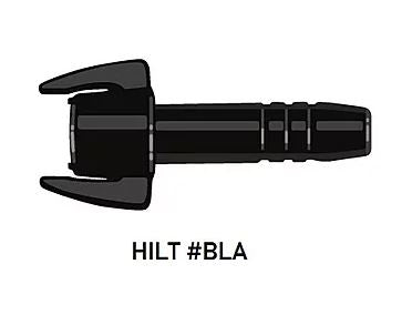 Custom Star Wars Lightsaber Hilt #BLA Model For LEGO Minifigures.