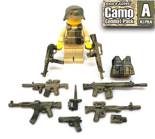 BrickArms Camo Combat Pack Alpha A Accessories Brickarms   