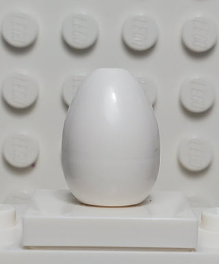 LEGO® Egg with Hole on Top LEGO® Animals LEGO® White  
