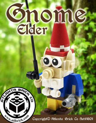 Elder Gnome Exclusive Building Kit #ABC1801 ABC Building Kit Atlanta Brick Co   